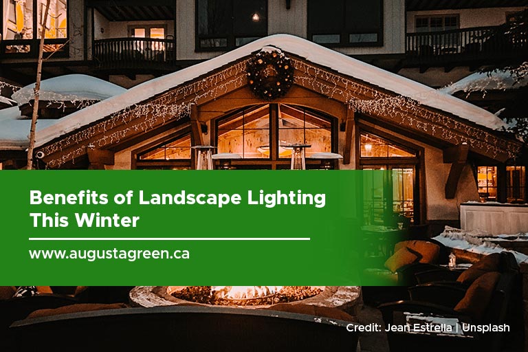 Benefits of Landscape Lighting This Winter