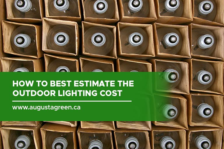 How to Best Estimate the Outdoor Lighting Cost