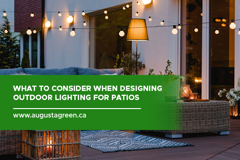 What to Consider When Designing Outdoor Lighting for Patios