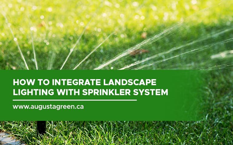 How to Integrate Landscape Lighting With Sprinkler System