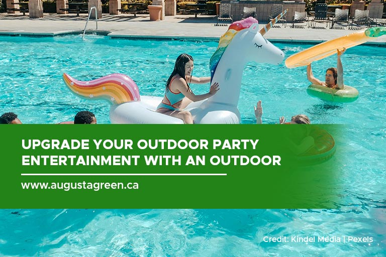 Upgrade your outdoor party entertainment with an outdoor audio system